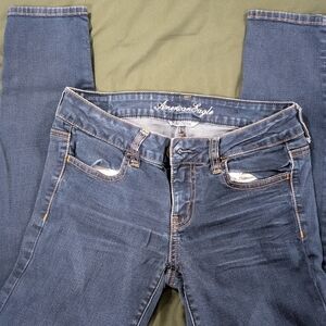 American Eagle Outfitters Women's Blue Jeans
